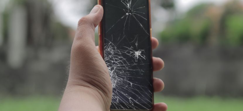 Cracked or Broken Screen